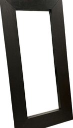 Large Wood Frame Wall Mirror, 75x37