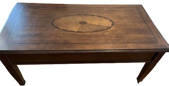 Artistic Solid Wood Coffee Table - 48Lx26W20H