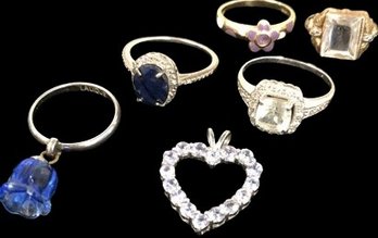 Costume Rings, Approximate Sizes 6.5-7