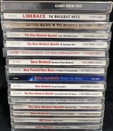 15 Unopened CD Lot, Includes, Liberace, Kenny Drew Trio, Duke In Blue And Many  More
