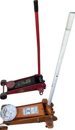 Two Hydraulic Car Jacks From Allied Hydraulic 2Ton And 3Ton Capacity