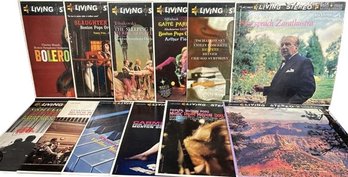 Vinyl Records (12) Living Stereo- Bolero, Boston Pops Orchestra, Van Cliburn
