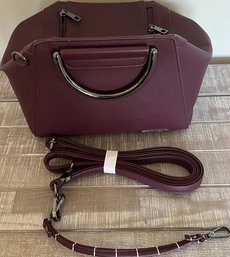 Namaste Handbag: Wine Colored. Like New.