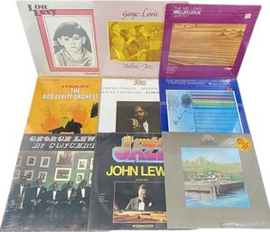 Collection Of 9 Unopened Vinyl Records Includes, George Lewis, Quintet, John Lewis, Mel Lewis