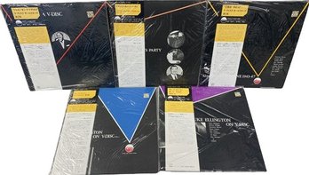 UNOPENED Japanese Pressed Vinyl Records (5) Includes Duke Ellington, All Star Jam Sessions Vol. 1 Vol.2&Vol 2