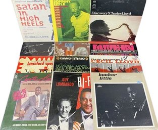 Collection Of 12 Vinyl Records Includes, Johnny Lytle, Charles Lloyd, Mundell Lowe, Moe Koffman And Many More
