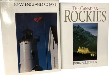Coffee Table Books- Canadian Rockies, New England Coast