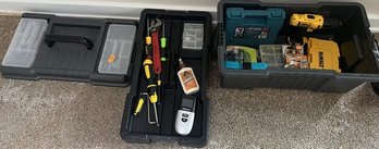 Toolbox With Tools Included. 21x12x13
