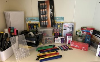 Office/Desk Accessories, Scotch Tape, Duracell, Pentel Pen And Many More