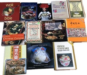 12 Cookbooks- Chinese Cooking, Wok Bible