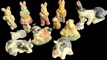 Small Ceramic Animal Figurines