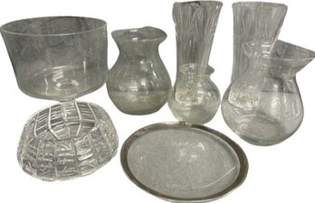 Assorted Glass Vases And More
