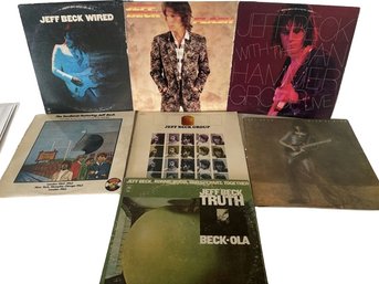 7 Jeff Beck Vinyl Records