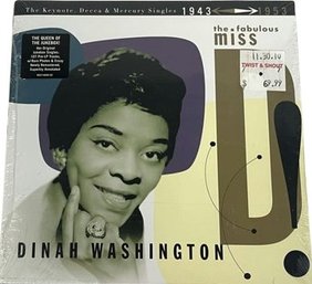 Unopened LP Box Set: Dinah Washington, The Keynote, Decca & Mercury Singles 1943-1953.