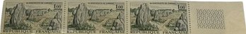 Republique Francaise Alignements De Carnac 1965 Stamps