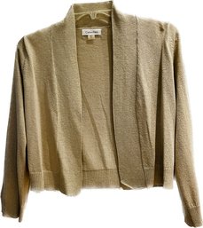 Calvin Klein, Size Small, Cropped Ladies Coverlet Sweater