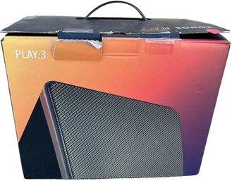 Sonos Play - 3, Wireless Hi-fi System Used In Original Box