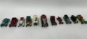 Lot Of Assorted Vehicle Truck Toys And Vintage Cars