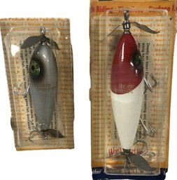 Silver/Red Unopened South Bend Lures