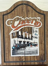 Cheers Dart Board With Cabinet