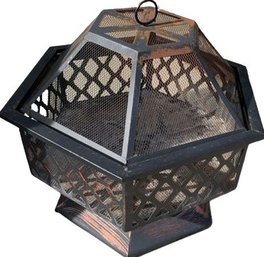 Outdoor Metal Fireplace - L&W 23.75 H26 *Inches