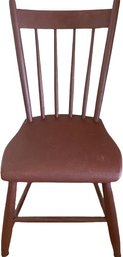 Small Wooden Spoke Back Chair (17.5x32x15.5)