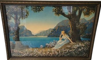 Maxfield Parrish Print Unsigned Copy By R A Fox. 19.5'x14