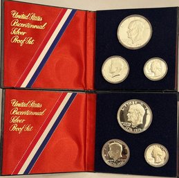 (Two) 1776- 1976 United States Bicentennial Silver Proof Sets - 2 Of 2