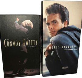 2 Box Sets- Conway Twitty, Merle Haggard
