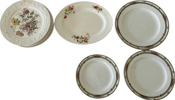 Artistic Plate & Serving Platter Lot