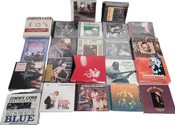 Lot Of CDs 20, Miles Davis, Coltrane, Aretha Franklin, Benny Goodman, The Band, Count Basie, Merle Haggard