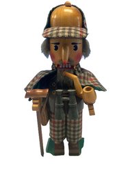 Steinbach Pralent Sherlock Holmes Nutcracker Made In West Germany (12x5x5)