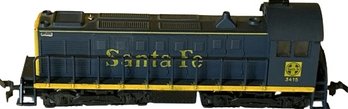 Santa Fe 3415 6in Model Train Engine, No Visible Scale