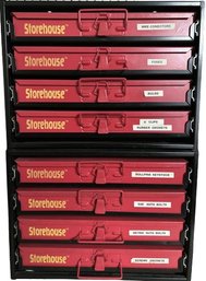 Storehouse Hardware Storage System- 2 Separate Units, Each 16Lx12.5Wx12H