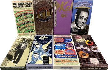 Collection Of Boxed CD Sets From Lightning Hopkins, RCA Victor Jazz, Chess Blues And More!