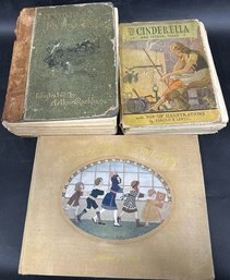 (3) Book Of Fairytales, Brothers Grimm, Little Songs Of Long Ago, And Cinderella And Other Tales