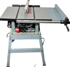 10in Table Saw From Delta-Tested And Working (Approximately 35x24x36)