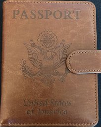 Leather Passport Holder