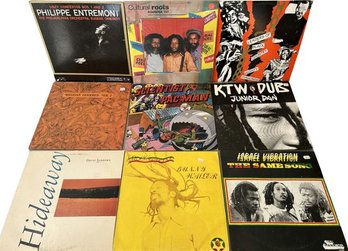 Vintage Reggae Vinyl Records - Includes Davin Sanborn, Eugene Ormandy, Junior Dan, Bunny Wailer & More!