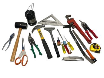 Collection Of Various Tools Including Hammers, Screw Drivers, Tape Measure & More!