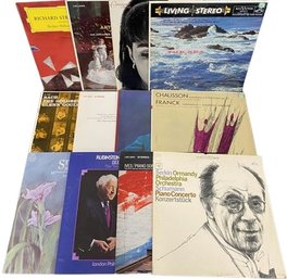 12 Vinyl Records Including Chausson, The Sea, Ives And More