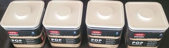 4 Oxo GoodGrip Containers.