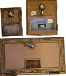 Vintage PO Box Doors 5'x3.5' , 5.5'x6.5' , 11'x6'