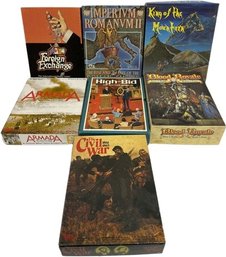 (7) Games The Civil War, High-bid, Armada, Blood Royale, King Of The Mountain, Imperivm Romanvm, & More!