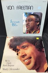 Collection Of Vinyl Records (10) Includes Brookmeyer And Guitars, Von Freeman, Sally Oldfield  And More!
