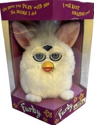 Vintage 1998 Electronic Furby Model 70-800 By Tiger Electronics- In Unopened Box, Some Dents