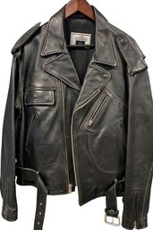 Mens Large Genuine Leather Jacket From ACME Clothing CO