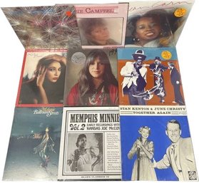 (9) Unopened Vinyl Records, Debbie Campbell, And Many More