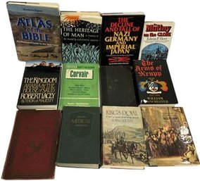 Books: Modern Medical Counselor, Atlas Of The World And Gazetteer, Kings Royal, And Many More!