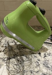KitchenAid 5 Speed Household Mixer With Extra Attachments